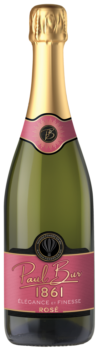 bouteille paul bur rose